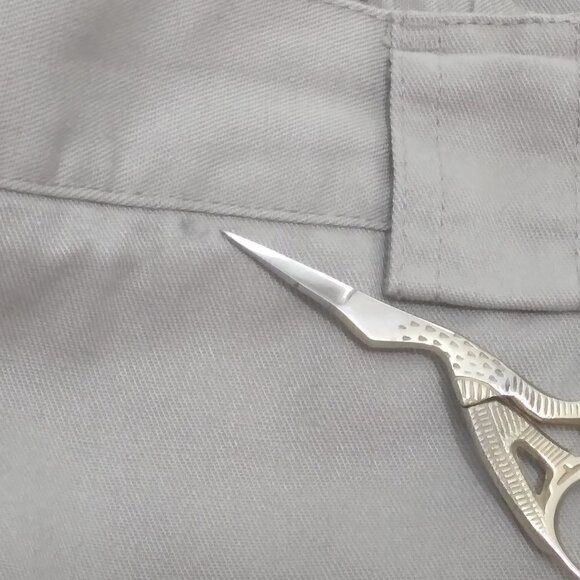 Tilley Endurables | Khaki Elastic Waist Cotton Blend Pants | Size 16 - Picture 9 of 10